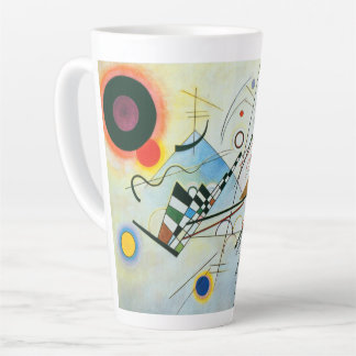 コンポジションVIII by Wassily Kandinsky カフェラテマグ