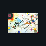 コンポジションVIII by Wassily Kandinsky キャンバスプリント<br><div class="desc">作文VIIIワッシリー・カンディンスキー。もっと面白いデザインと色の選択のために私の店を訪問しなさい。=> zazzle.com/colorfulworld*</div>
