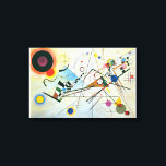 コンポジションVIII by Wassily Kandinsky キャンバスプリント<br><div class="desc">作文VIIIワッシリー・カンディンスキー。もっと面白いデザインと色の選択のために私の店を訪問しなさい。=> zazzle.com/colorfulworld*</div>