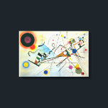 コンポジションVIII by Wassily Kandinsky キャンバスプリント<br><div class="desc">作文VIIIワッシリー・カンディンスキー。もっと面白いデザインと色の選択のために私の店を訪問しなさい。=> zazzle.com/colorfulworld*</div>