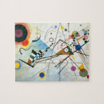 コンポジションVIII by Wassily Kandinsky ジグソーパズル<br><div class="desc">作文VIIIワッシリー・カンディンスキー。もっと面白いデザインと色の選択のために私の店を訪問しなさい。=> zazzle.com/colorfulworld*</div>