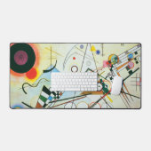 コンポジションVIII by Wassily Kandinsky デスクマット (キーボード&マウス)