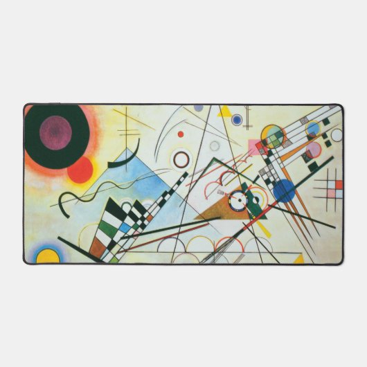コンポジションVIII by Wassily Kandinsky デスクマット (正面)