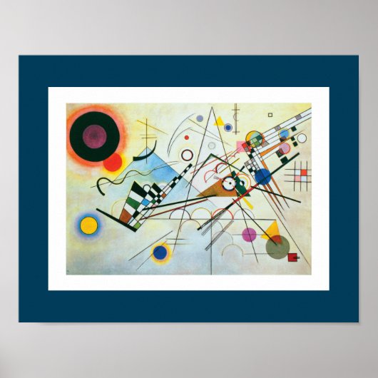 コンポジションVIII by Wassily Kandinsky ポスター (正面)