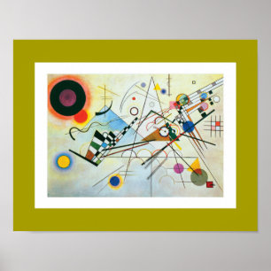 コンポジションVIII by Wassily Kandinsky ポスター
