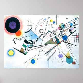 コンポジションVIII by Wassily Kandinsky ポスター