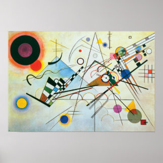 コンポジションVIII by Wassily Kandinsky ポスター