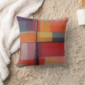 コンポジティモダンング抽象芸術アートワーク クッション (ブランケット)