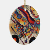 コンポジティモダンング抽象芸術アートワーク セラミックオーナメント (右)
