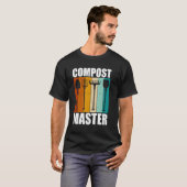 コンポストマスター 有機ガーデニング好き Tシャツ (正面フル)