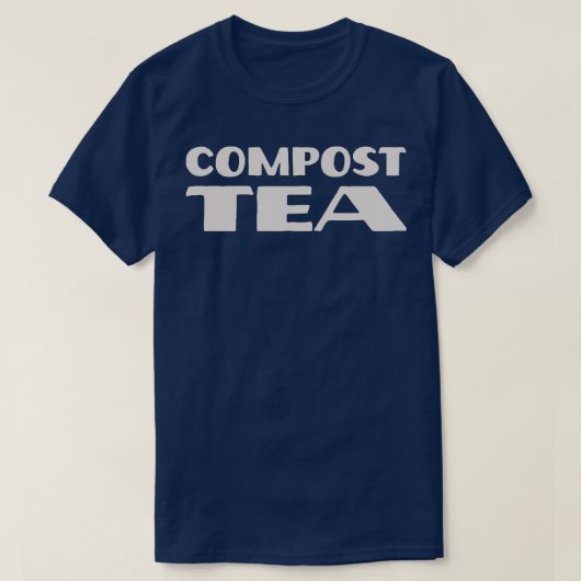 コンポスト茶ライト1 Tシャツ (デザイン正面)