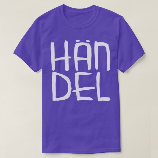 コンポーザクラシカルヘンデル Tシャツ (デザイン正面)