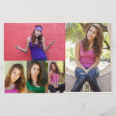 コンポ手頃ントカードのモデルとアクター チラシ (裏面)