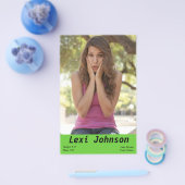 コンポ手頃ントカードのモデルとアクター チラシ (シングル)