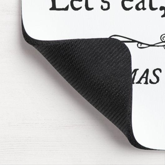 コンマが生命を救う祖母を食べよう マウスパッド (コーナー)