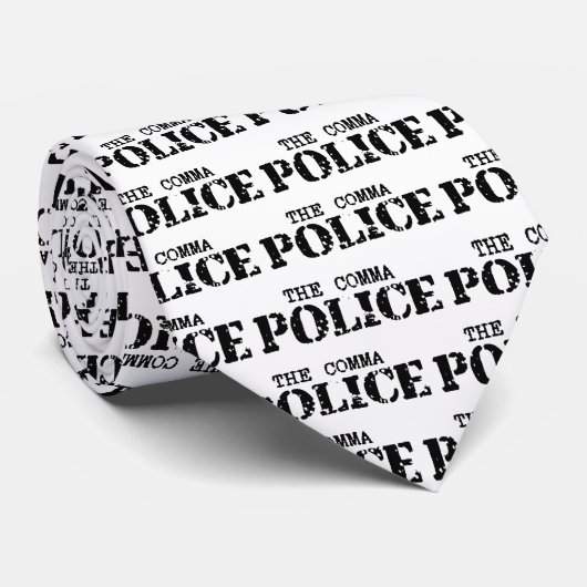 コンマの警察は結びます ネクタイ (ロール)