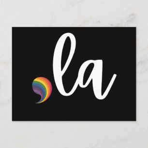 コンマラカマラハリスプライドレインボーLGBQゲイ ポストカード