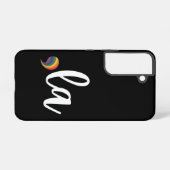 コンマラカマラハリスプライドレインボーLGBQゲイ SAMSUNG GALAXYケース (裏面横)