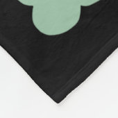 コンマラパステルBohoフラワーカマラハリスマダムP フリースブランケット (角)