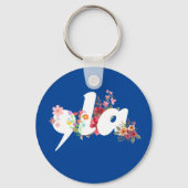 コンマラフローラカマラハリスプレジデントフラワーズ キーホルダー (正面)