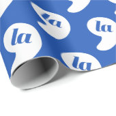 コンマラ – カマラブルー ラッピングペーパー (ロールコーナー)