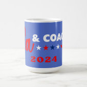 コンマラ&コーチスターズブルー コーヒーマグカップ (中央)