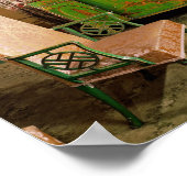 コンモードと州ベッドルームの椅子 ポスター (角)