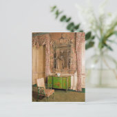 コンモードと州ベッドルームの椅子 ポストカード (スタンド正面)