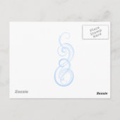 コンモ湖、ベッラージオの通り ポストカード (裏面)