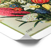 コンラッド&ジョーンズ1897バラと植物栽培者 ポスター (角)