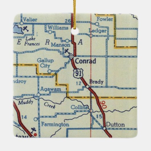 コンラッドMTヴィンテージマップ セラミックオーナメント (裏面)