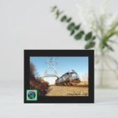 コンレールエンジン7741ペンコイドペンナ。 ポストカード (スタンド正面)