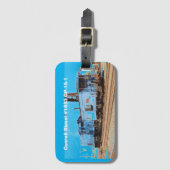 コンレールディーゼル#1633 GP-15-1およびカボース           ラゲッジタグ (正面縦)