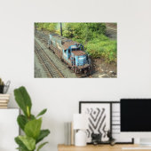 コンレールディーゼル# 1644、1979年にEMDによって建設 ポスター (ホームオフィス)