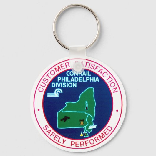 コンレール鉄道フィラデルフィア課 キーホルダー (正面)
