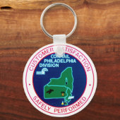 コンレール鉄道フィラデルフィア課 キーホルダー (正面)