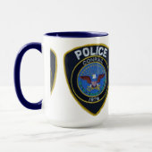 コンレール鉄道警察パッチ マグカップ (左)