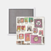 コンロイの漫画 マグネット (正面/裏面)