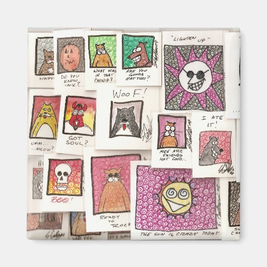 コンロイの漫画 マグネット (正面)