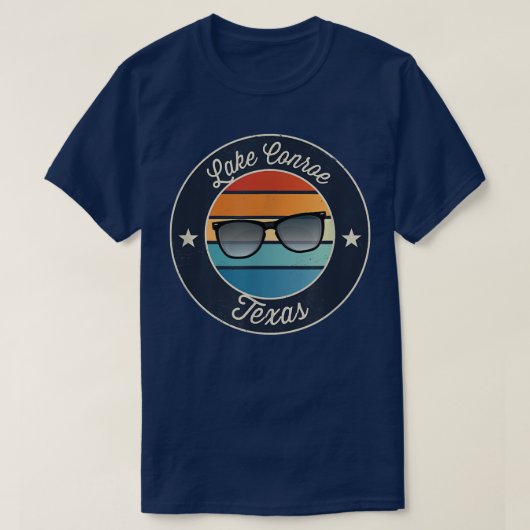 コンローテアス湖のお土産 Tシャツ (デザイン正面)