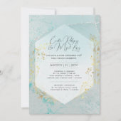 コンヴェカイトカザメントオウロアズールトゥルクエサポルトガル 招待状 (正面)