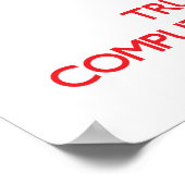 コン保ピュータのプログラマを信頼する ポスター (角)