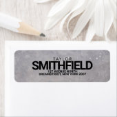 コン素朴ク絵を描（ばちゃばちゃ）跳ねる差出人住所 ラベル (インサイチュ)