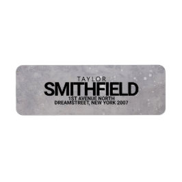 コン素朴ク絵を描(ばちゃばちゃ)跳ねる差出人住所 ラベル