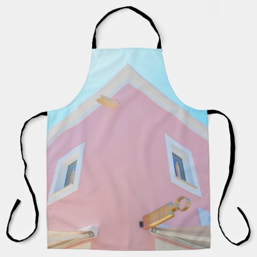 コン絵を描絵を描クリート建築物 エプロン (正面)