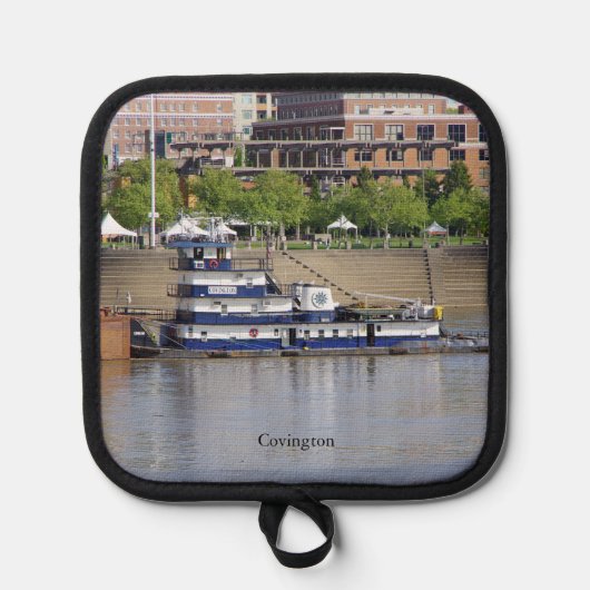 コヴィントンポットホテル 鍋敷き (正面)