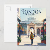 コヴェント・ガーデン広場 イギリス ポストカード (正面/裏面)