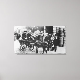 コヴェント・ガーデンMarket 1900年の眺め キャンバスプリント