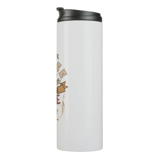 コーおもしろいヒーはワインかもしれない タンブラー (回転右)