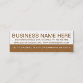 コーはっきりしたヒー顧客ロイヤリティ ロイヤリティカード (裏面)